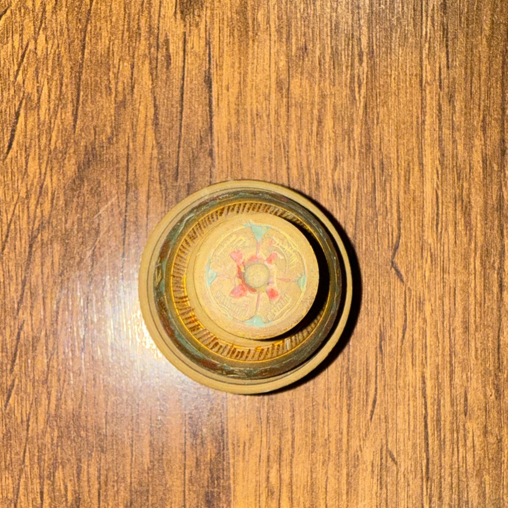Antique Vintage Brass Decorative Claw Bell - Picture 2 of 7